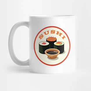 Cute kawaii sushi, sushi lovers Mug